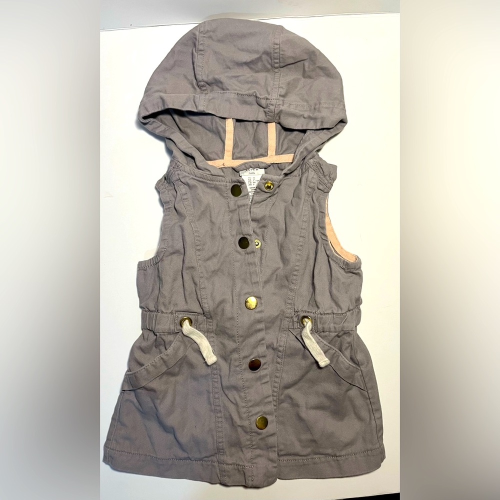 Aspen Kids button up Utility Vest 2T